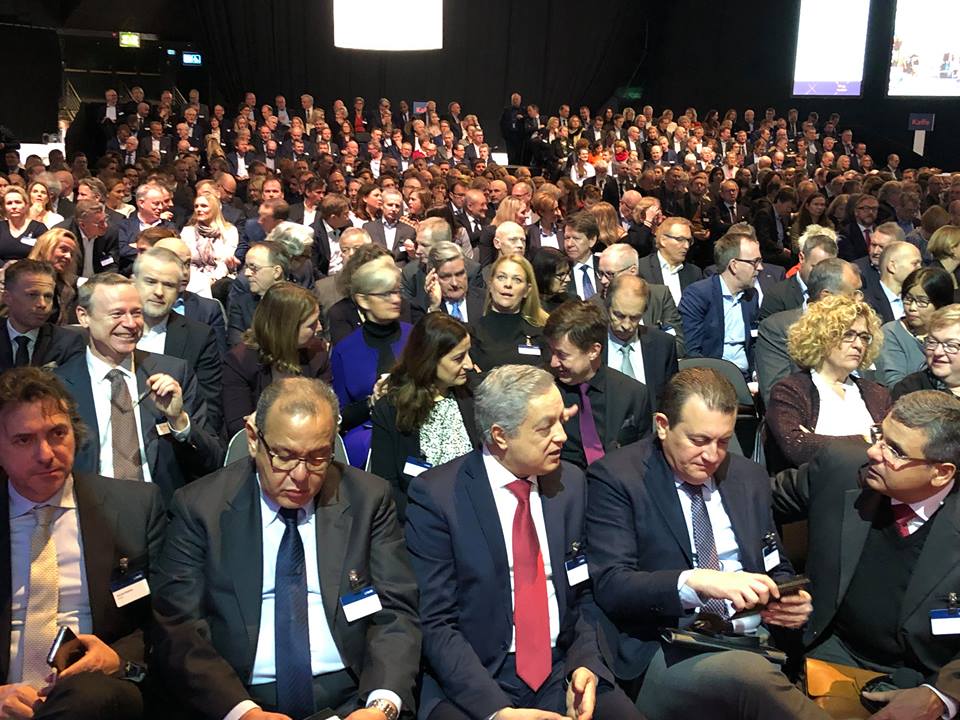Samir Majoul assiste à Oslo à la conférence annuelle du patronat norvégien