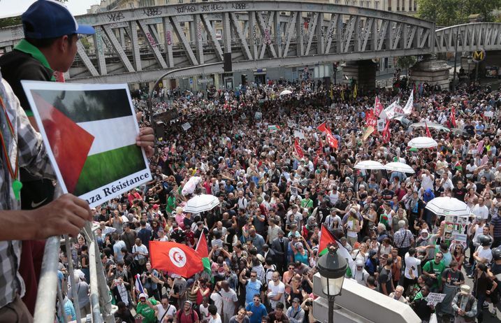 La manifestation pro-Palestine maintenue à Paris malgré l’interdiction !