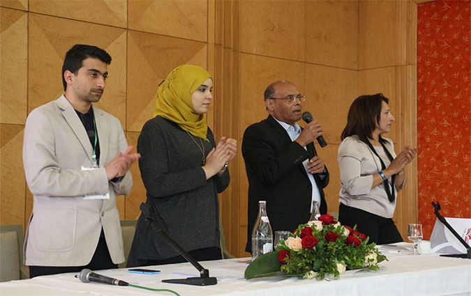 Moncef Marzouki élu président du parti Al Irada