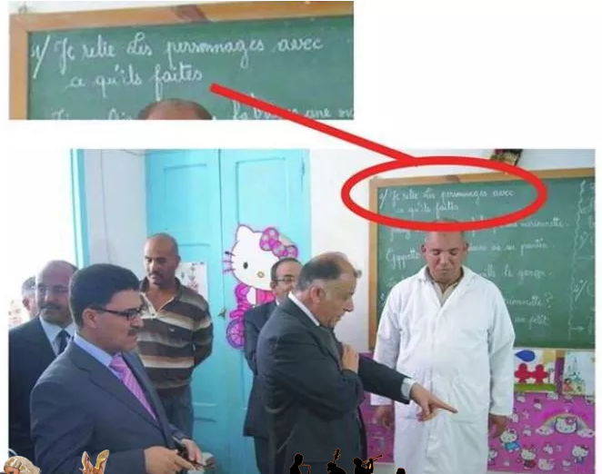 La langue de Molière malmenée en présence du ministre de... l'Education !