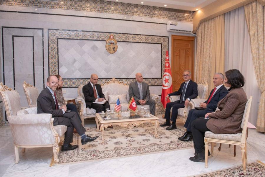   L’ambassadeur américain reçu par le secrétaire d’État aux Affaires Etrangères