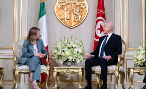 Qu'a dit Meloni après sa rencontre avec Saied?