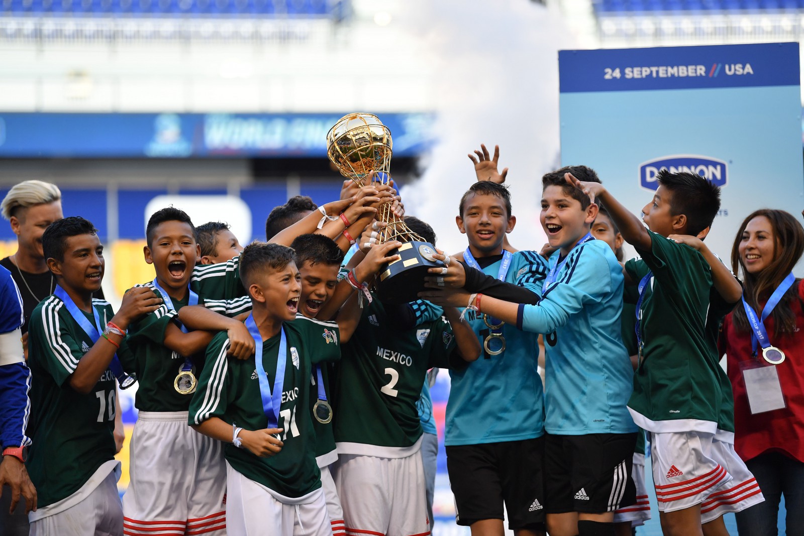 Danone Nations Cup : Le Mexique champion, la Tunisie 14ème