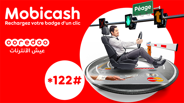 Grâce à Ooredoo, rechargez à distance votre badge Télépéage