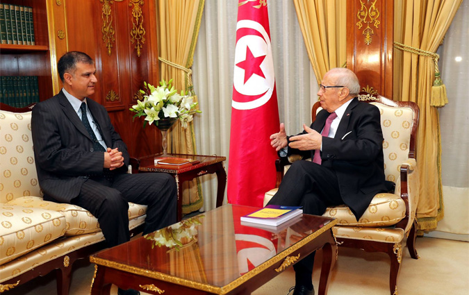 BCE reçoit Mohamed Amine Mahfoudh
