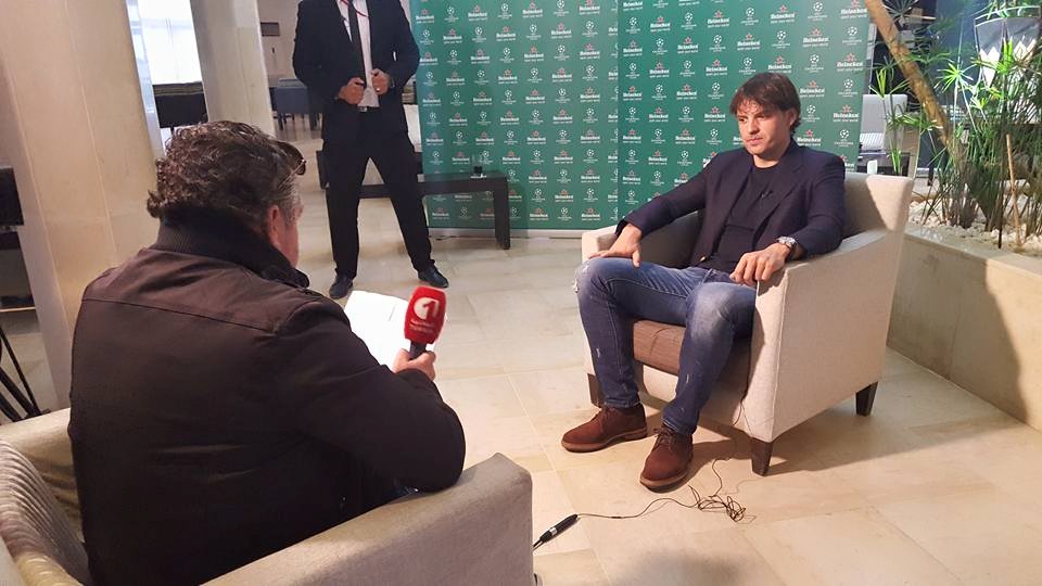 Fernando Morientes à Tunis à l’occasion de la finale de Champions League européenne