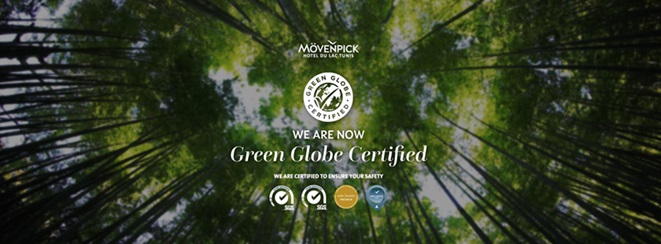 Mövenpick Hotel du Lac Tunis obtient le Certificat Green Globe