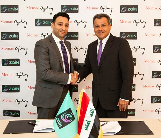 Accord partenariat entre Memac Ogilvy et Zain Irak