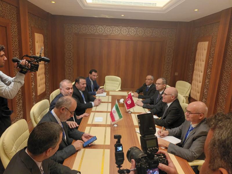 Réunion OCI : Nabil Ammar rencontre à Djeddah le ministre iranien des Affaires étrangères