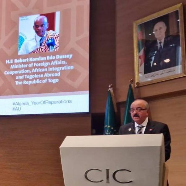  Alger : Mohamed Ali Nafti participe à la Conférence Internationale sur les Crimes Coloniaux en Afrique, 