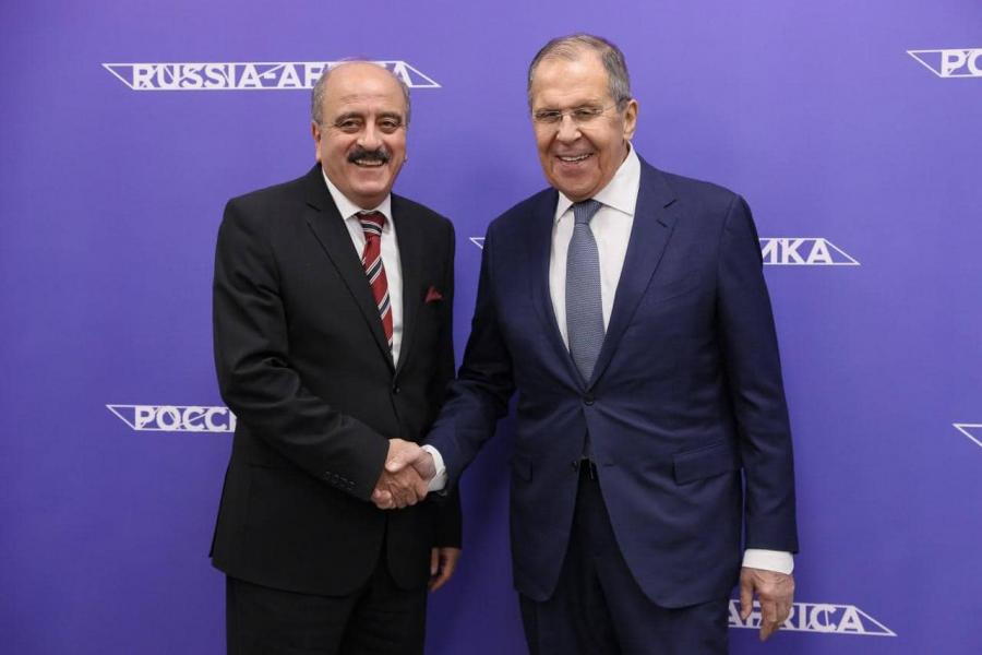 Forum de partenariat Russie-Afrique: Nafti rencontre Lavrov