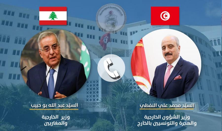 Entretien téléphonique du ministre des Affaires étrangères avec son homologue libanais