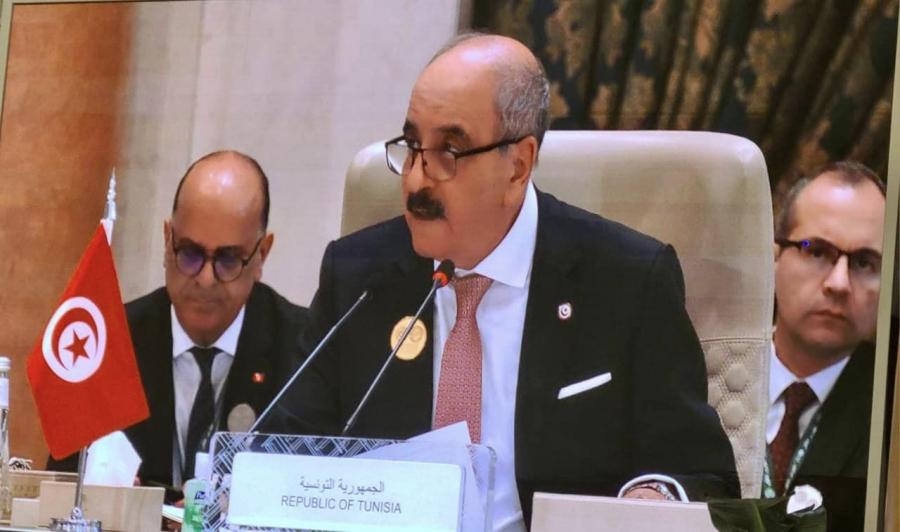 Sommet arabe et islamique : Nafti réaffirme la position constante de la Tunisie en soutien au droit du peuple palestinien