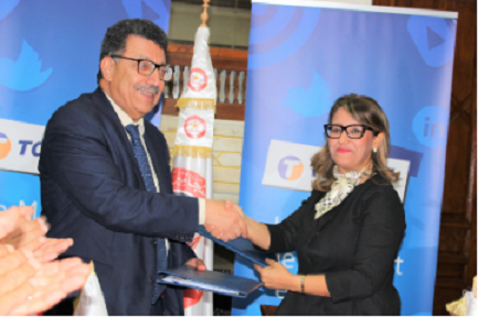 TOPNET et l'Ordre National des Avocats de Tunisie signent un partenariat technologique