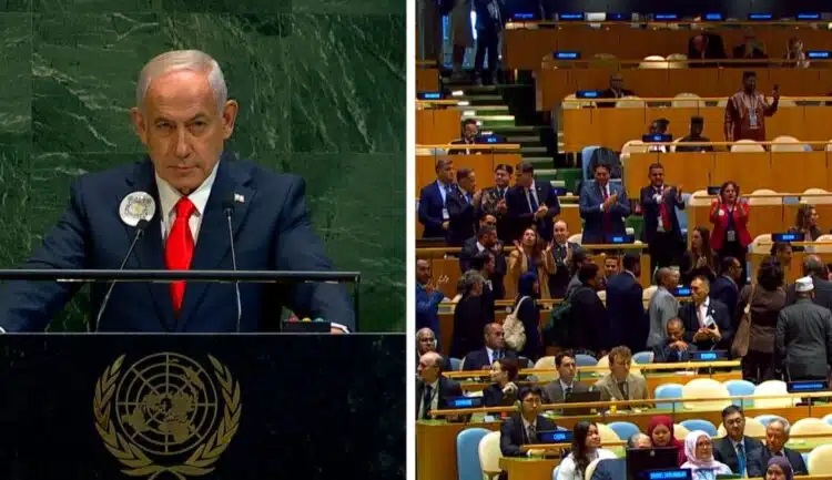 Discours de Netanyahou à l'ONU: Des huées et une salle désertée par les diplomates