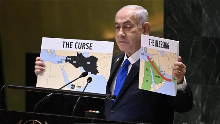 Netanyahu à l'ONU : "Un État palestinien serait un 'suicide' pour Israël"