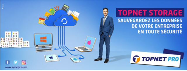 TOPNET lance sa nouvelle offre "Topnet Storage"
