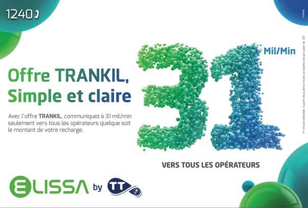 ELISSA by TT lance l’offre simple et claire « TRANKIL »