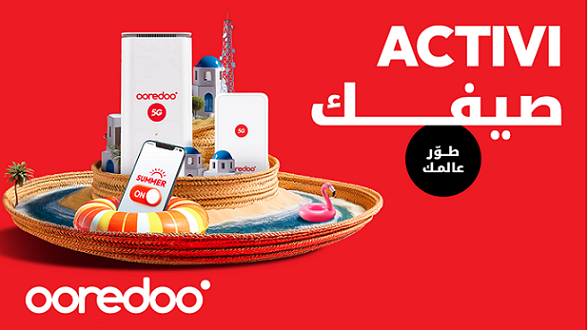 Ooredoo lance sa campagne estivale "Activi Sifek" et dévoile une nouvelle gamme d’offres et de services