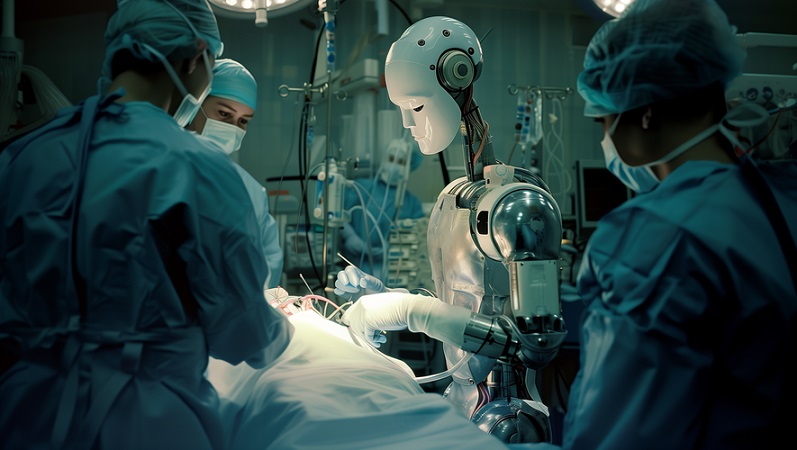Un chirurgien opère son patient qui se trouve à 8 000 km de distance