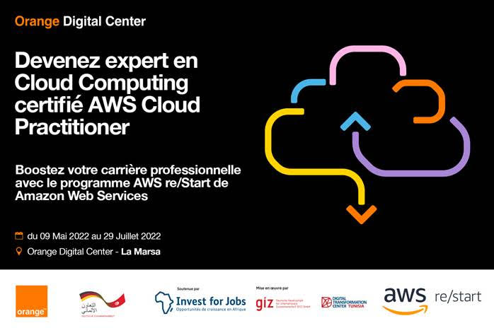 Orange Tunisie lance la 1ère cohorte AWS re/Start, une formation gratuite et certifiante dans le cloud computing