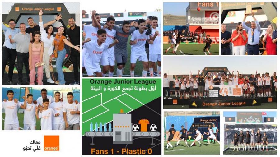 Orange Tunisie lance "Orange Junior League", le premier tournoi de Foot écoresponsable