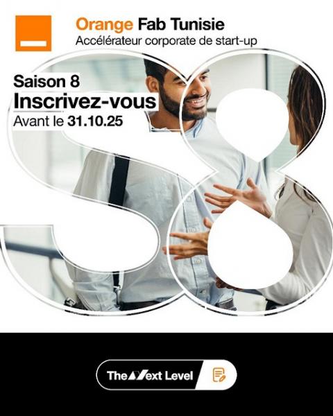 Ouverture des candidatures pour la 8ᵉ saison du programme Orange Fab Tunisie