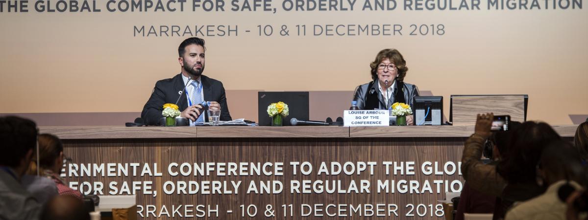Adoption par plus de 150 pays du « Pacte de Marrakech » sur les migrations