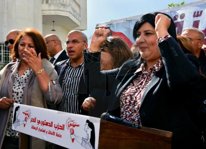 Tunisie: Le PDL proteste devant le siège de la HAICA