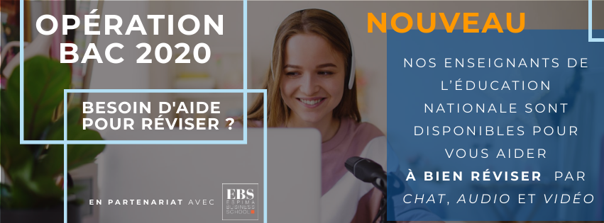 L’université Privée EBS lance l’Opération Révision BAC 2020