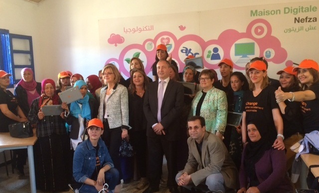 Orange Tunisie inaugure les premières maisons digitales en faveur des femmes rurales