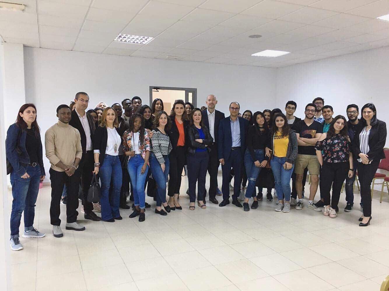 Une délégation de l’Université de Cergy Pontoise à l’EBS-ESPIMA BUSINESS SCHOOL Tunis