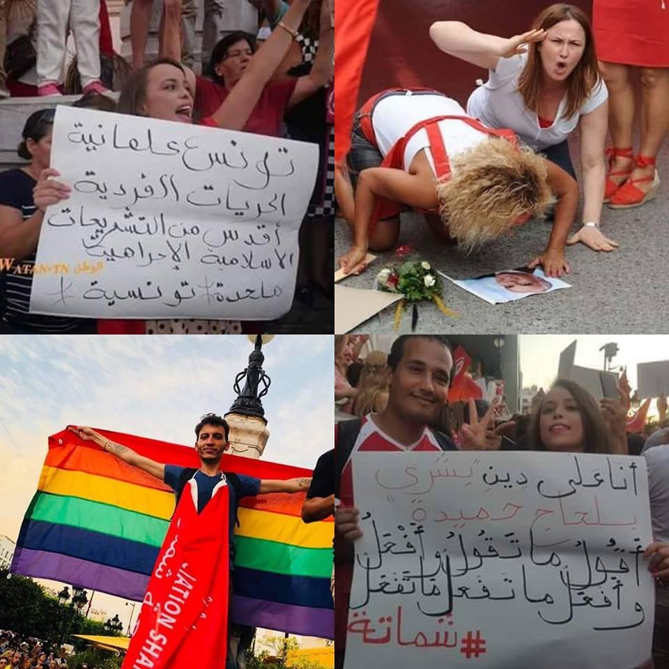 Colibe et manifestants: Ces pancartes indignes qui portent atteinte à l'Islam !