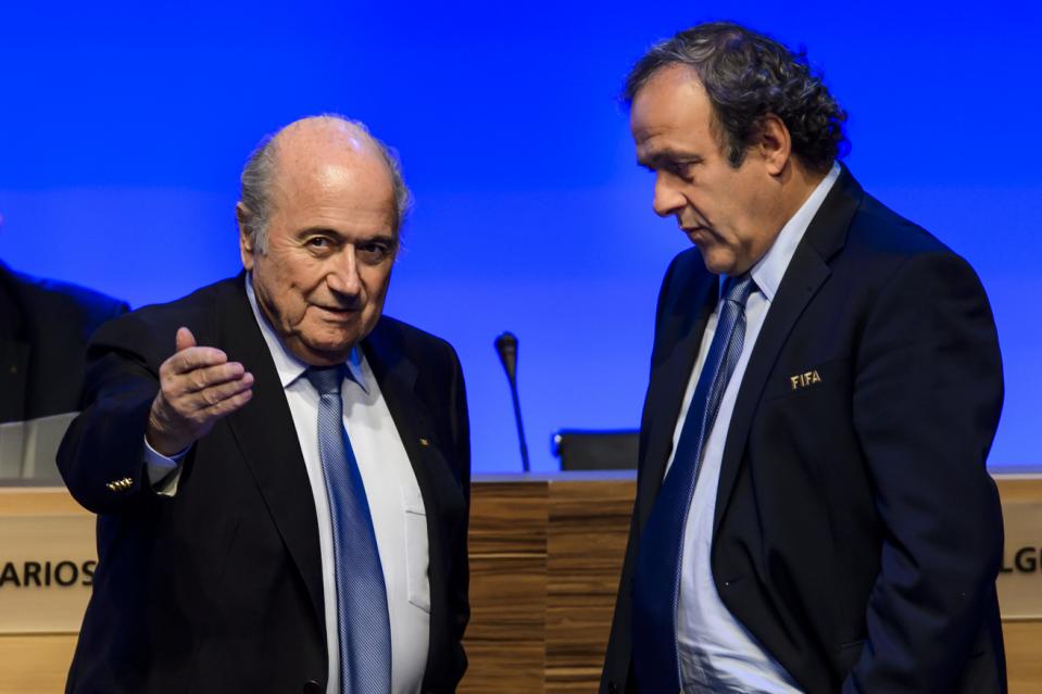 Platini et Balatter suspendus pendant trois mois
