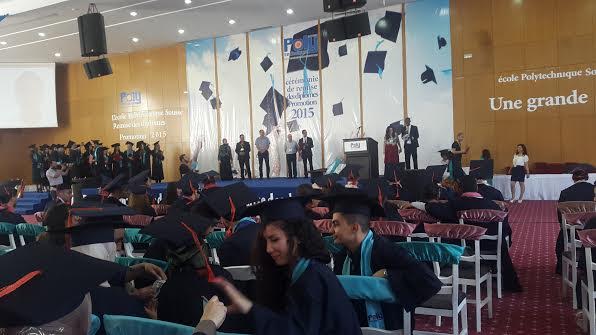 Université polytechnique de Sousse: Remise des diplômes de la promotion 2015