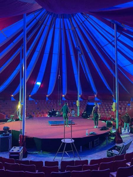 Ouverture du premier chapiteau de cirque fabriqué en Tunisie et le premier dans le monde arabe