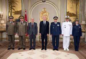 Tunisie: promotion d'officiers généraux