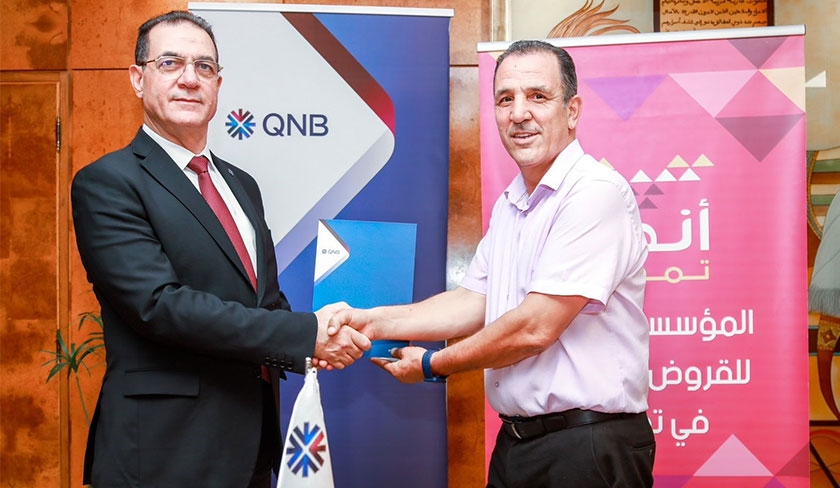 QNB accorde un prêt de 50 millions DT à Enda Tamweel