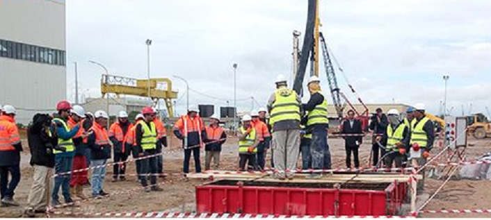 Début des travaux de la nouvelle centrale électrique de Radès