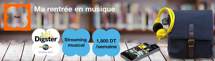 Nouveau : Orange Tunisie lance en avant-première le service DIGSTER d’Universal Music