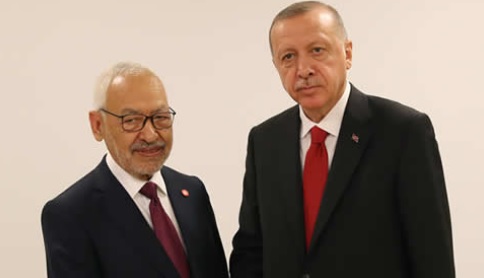 Erdogan rencontre Rached Ghannouchi