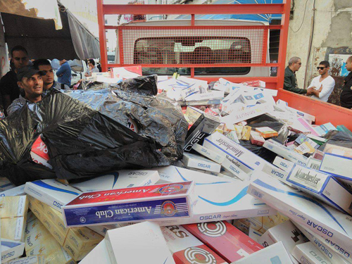 Saisie de tabac de contrebande d’une valeur d’un million de dinars