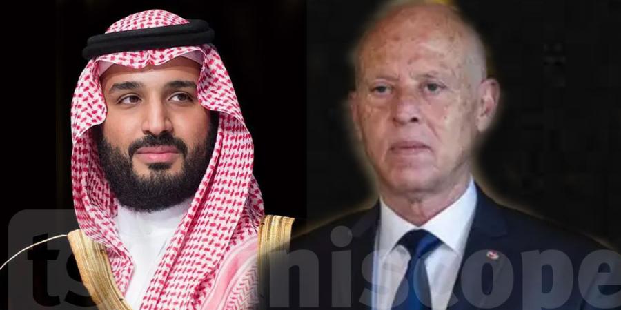 Dans un entretien téléphonique avec le président Saïed le prince héritier saoudien lui réitère ses félicitations