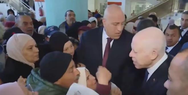  Le président Saïed visite des établissements de santé et de sécurité sociale à Tunis