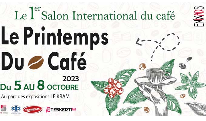 Le premier salon du “Printemps du Café” au Parc des Expositions du Kram
