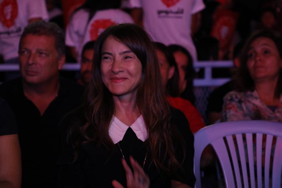Nabil Karoui se fait remplacer par sa femme à l’ouverture de sa campagne électorale à Gafsa