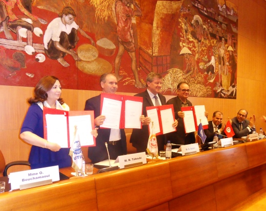 Genève: Mémorandum d’Accord pour soutenir le travail décent en Tunisie
