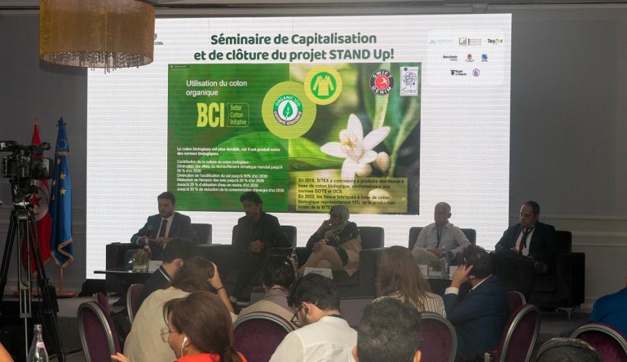 Clôture du projet STAND Up: Une action textile durable pour le développement d’entreprises en Méditerranée
