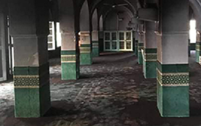 La mosquée El Abadela à Sbeitla ravagée par un incendie