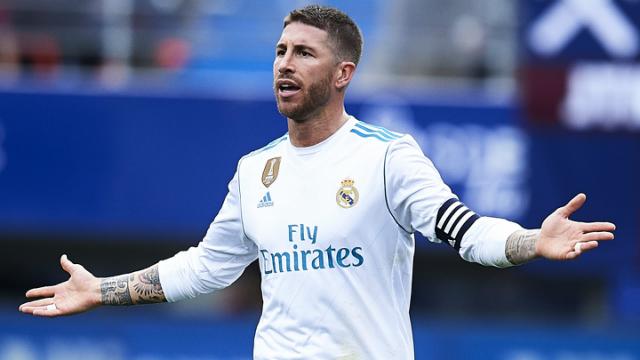 Sergio Ramos quitte le terrain en plein match pour aller aux toilettes